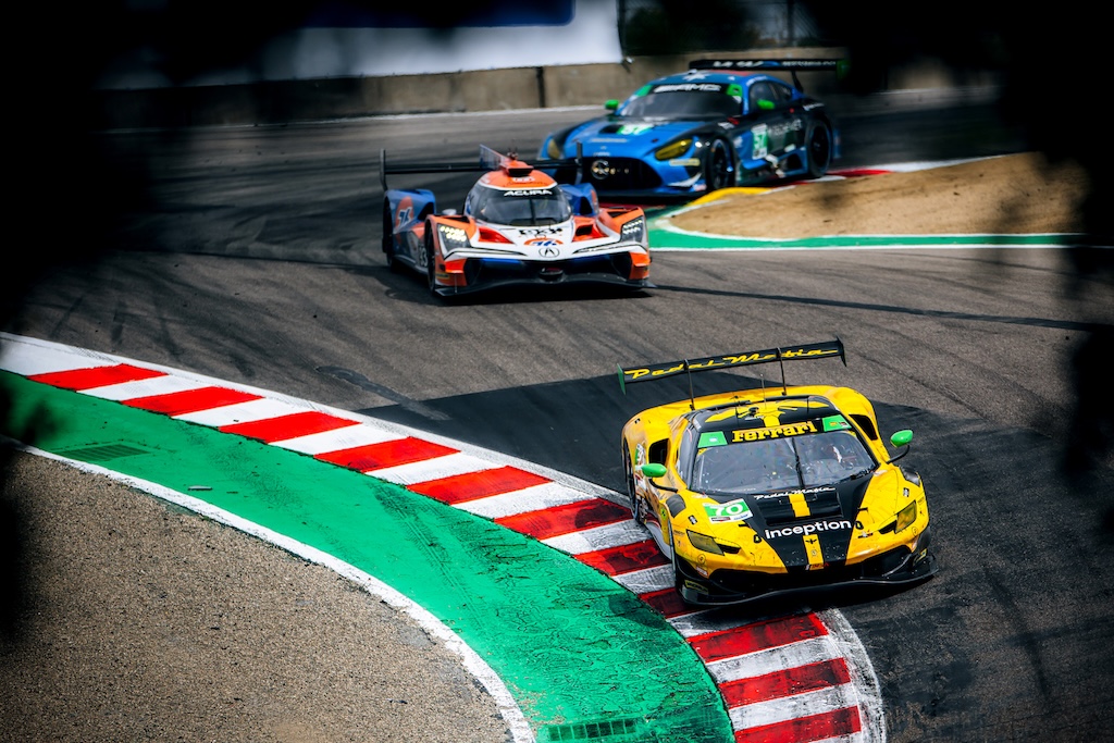 Frederik Schandorff sikrede podie på Laguna Seca
(Foto: Inception Racing)